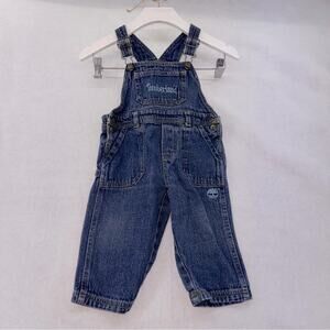 EUC Vintage Timberland Toddler Overalls Blue Size 18 months